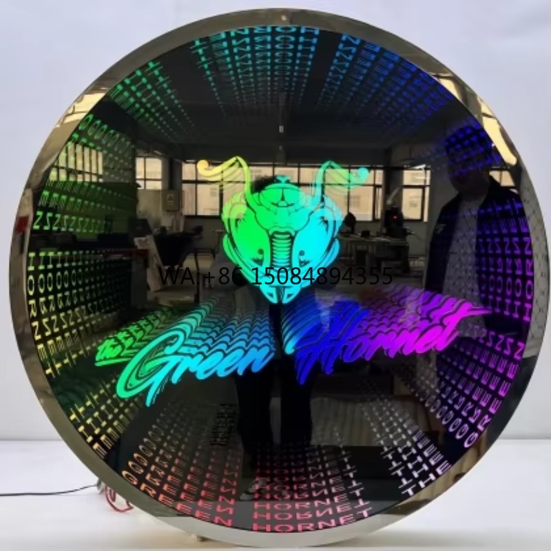Decorative Mirror - مرآة لانهائية ثلاثية الأبعاد بتقنية LED