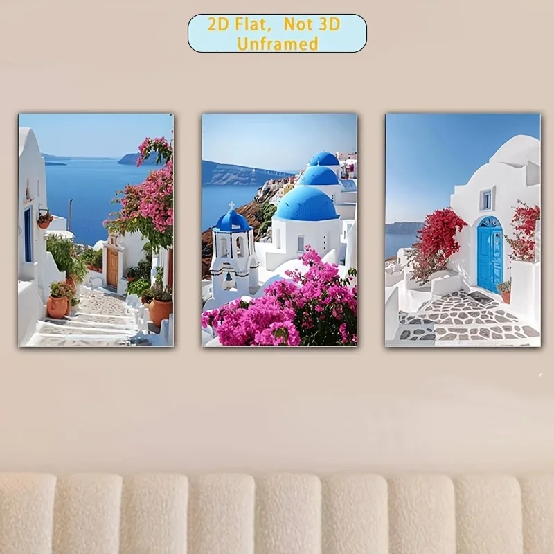 Abstract Canvas Set - لوحة مسطحة ثنائية الأبعاد، مجموعة من