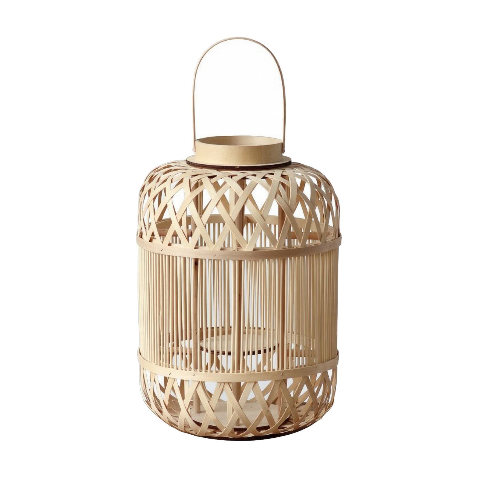 فانوس شموع زخرفي من الخيزران ل - مراجعة Candle Holder Decor وسعره