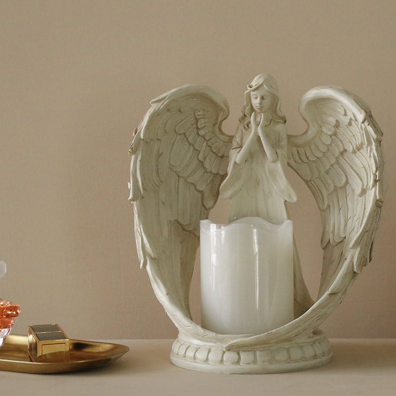حامل شموع إلكتروني على شكل ملا - مراجعة Candle Holder Decor وسعره