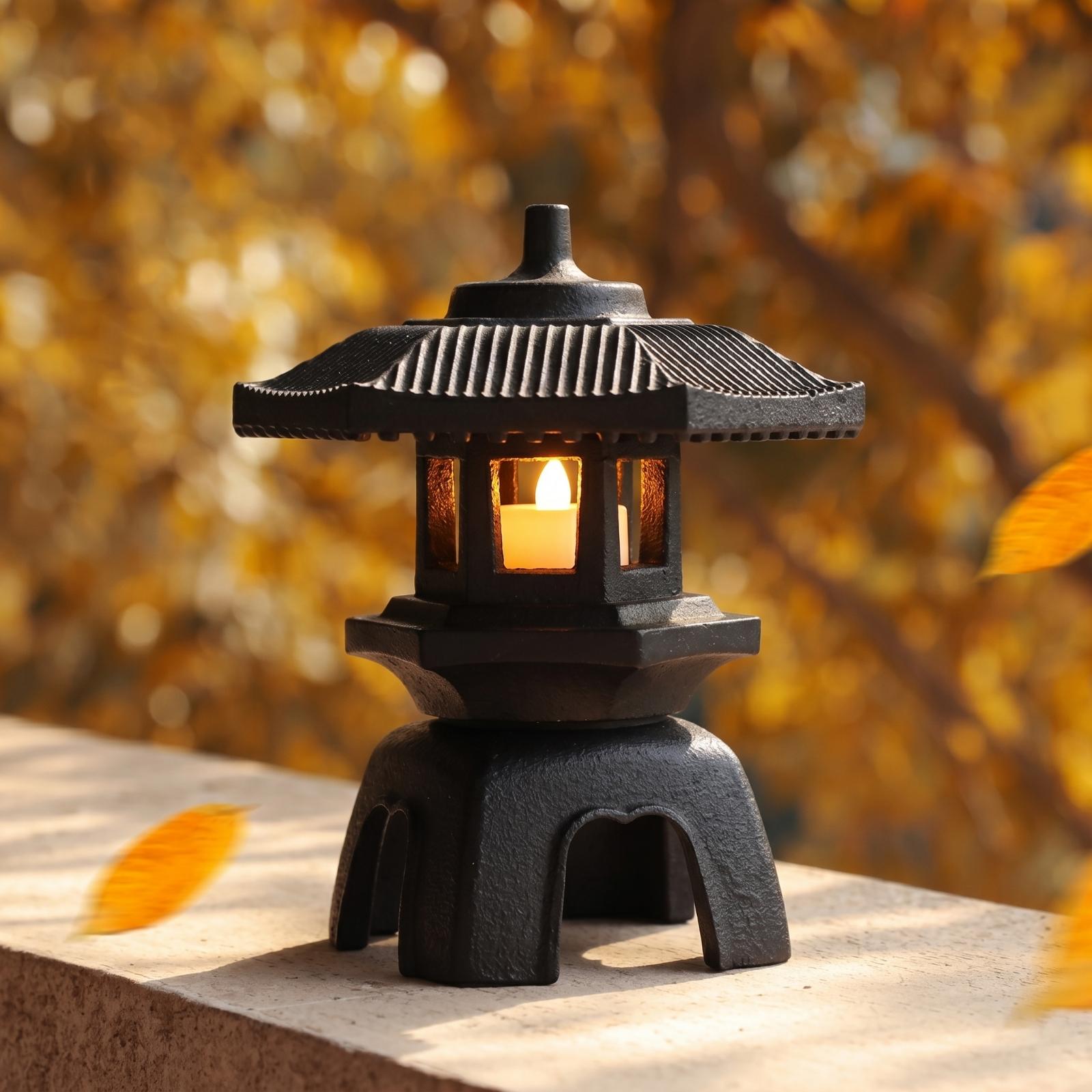 فانوس من الحديد الزهر لحمل الش - مراجعة Candle Holder Decor وسعره