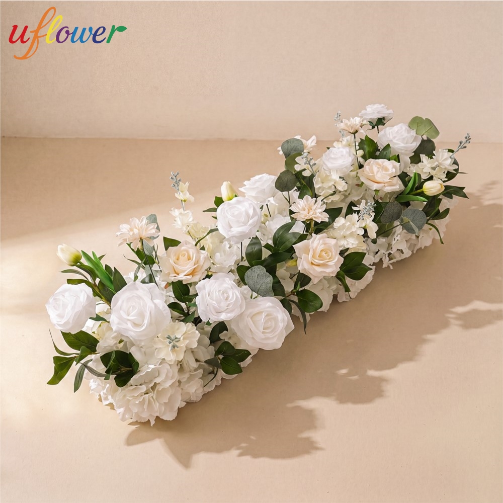 زهور الورد الخضراء من يوفلاور، - مراجعة Table Runner وسعره